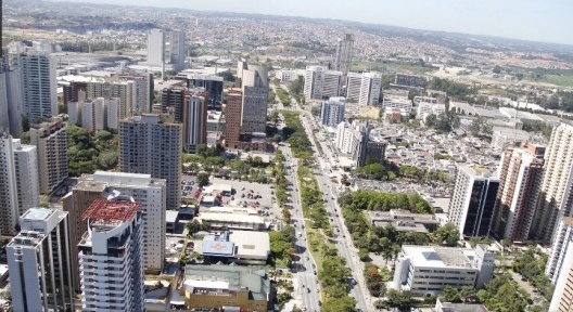 Foto aérea do Alphavile Barueri, Alameda Rio Negro