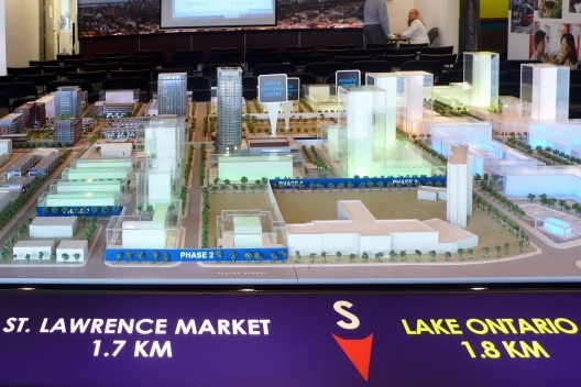 Maquete da revitalização do Regent Park