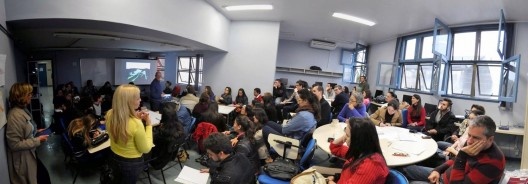 Oficina de desenho urbano realizada na Universidade Federal de Pelotas em Maio de 2013