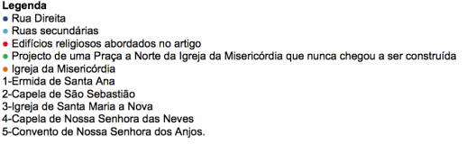 fig 9. Planta de Azurara do século XIX. AMVC