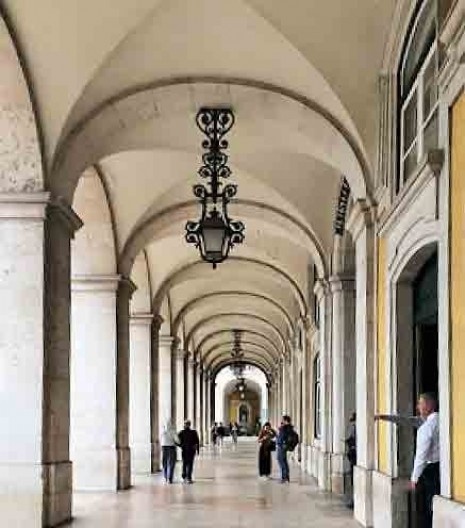 Arcadas da Praça do Comércio, Lisboa
