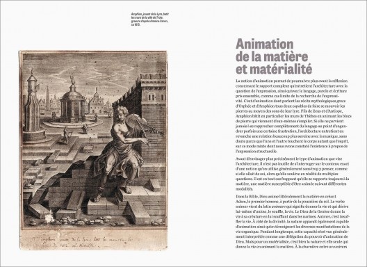 Páginas do livro “La matérialité de l'architecture”, de Antoine Picon