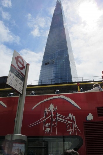 Vistas do arranha-céu The Shard of Grass de Renzo Piano