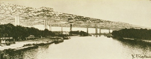 Cidade Espacial, Yona Friedman, 1958-1960