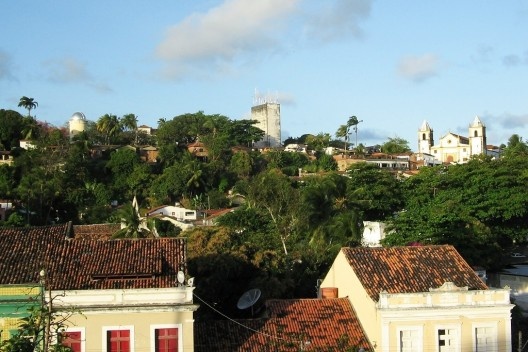Alto da Sé visto do Mercado da Ribeira, Olinda