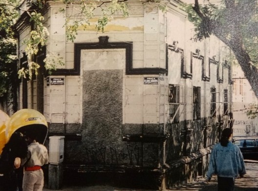 Edificação da atual Casa Bonomi no inicio década de 1990