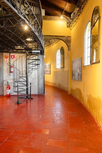 Espaços de apoio do Teatro Paiol