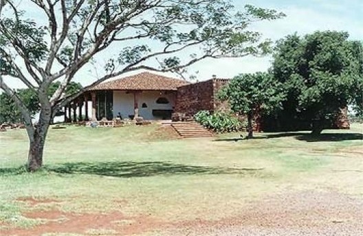 Museu das Missões, Lucio Costa. Vista do acesso atual