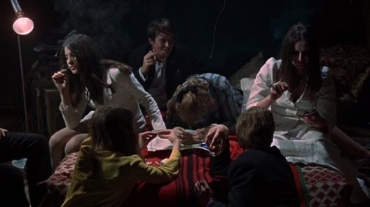 Fotografama do filme Blow Up, de Michelangelo Antonioni