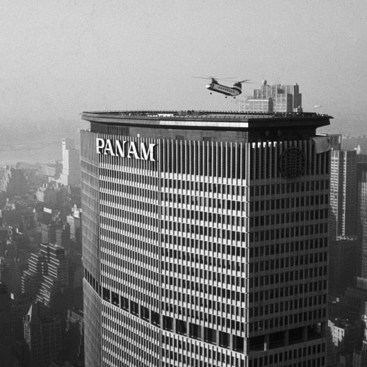 Edifício PanAm, atual edifício MetLife, Nova York, 1960. Arquitetos Walter Gropius e Pietro Belluschi / Emery Roth & Sons