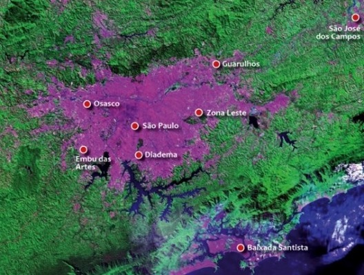 A geografia multicampi da Unifesp