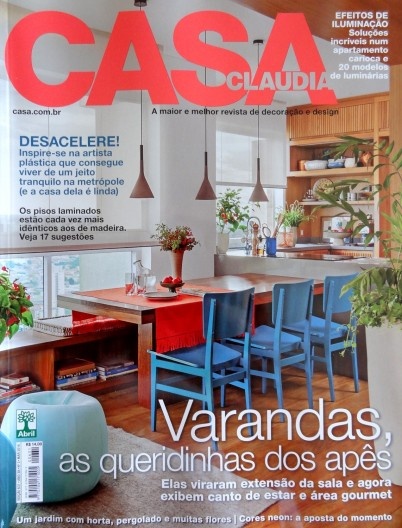 Capa de Casa Claudia, março de 2014