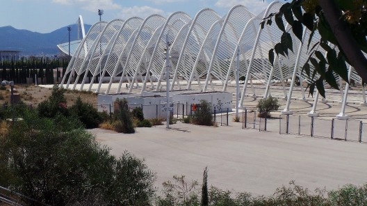 Uma das entrada do Estádio Olímpico, Complexo Olímpico de 2004, Atenas