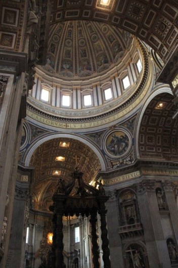Basílica de São Pedro no Vaticano. Arquiteto Michelangelo Buonarroti
