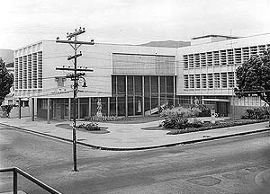 Vista da Escola de Arquitetura da UFMG.