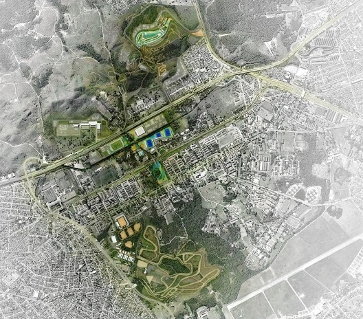 Parque Olímpico de Deodoro, masterplan, Rio de Janeiro, RJ, Escritório Vigliecca & Associados