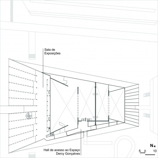 Planta baixa no nível +3.33