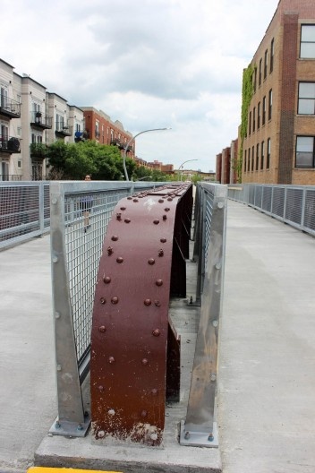 Bloomingdale Trail, desenho de mobiliário Chicago, 25 jun. 2015