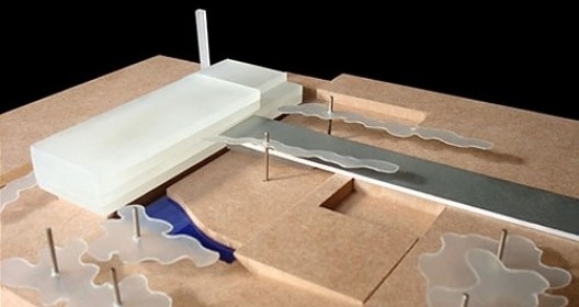 Concurso de Propostas Arquitetônicas para o futuro SESC Guarulhos, maquete, 4º lugar. Escritório Libeskind Llovet Arquitetos