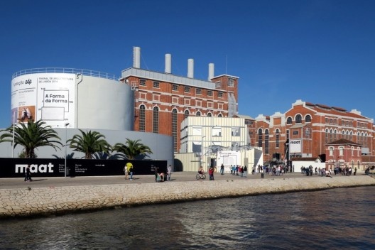O novo MAAT instalado na beira do Tejo