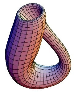 Representação paramétrica da Garrafa de Klein