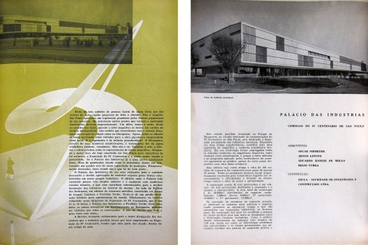 Bloco04.04. ORTENBLAD FILHO, Rodolpho. Palácio das Indústrias. Comissão do IV Centenário de São Paulo. Acrópole, São Paulo, n. 193, out. 1954, p. 53-57