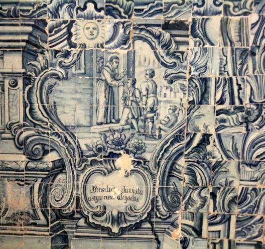 Benedicto dá vista a cegos cura aleijados, Convento Sirinhaém PE