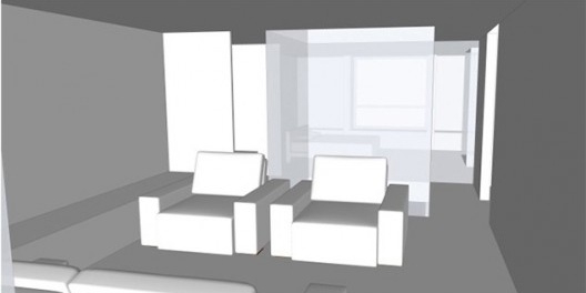 Casa Terraville, espacialização do segundo pavimento, Porto Alegre, Mapa Arquitetos