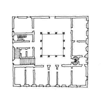 Planta do Palazzo Medici.