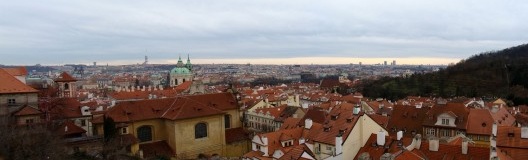 Vista panorâmica de Praga