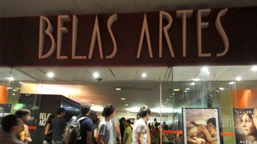 Fachada do Cine Belas Artes, São Paulo