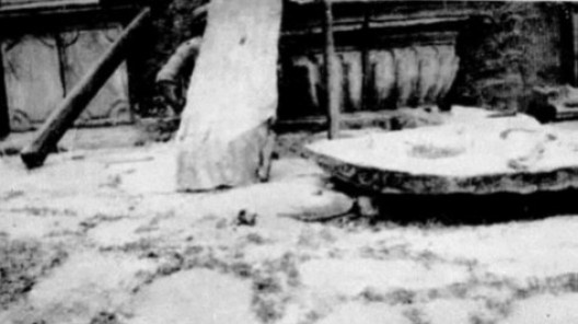 Recomposição do calçamento e limpeza da pia, Ouro Preto MG, sem data