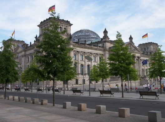 Reichstag com a cúpula de Norman Foster