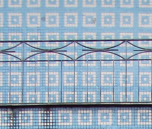 Restaurante do Acarajé, detalhe do gradil, Vila Medeiros, São Paulo