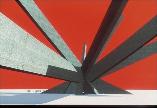 Monumento de Playa Girón. Perspectiva parcial