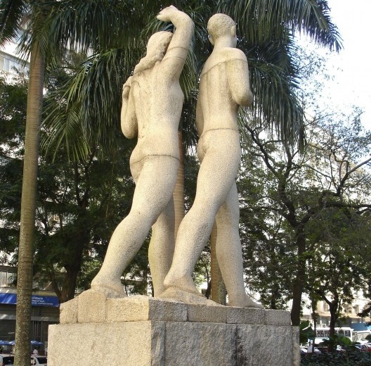 Bruno Giorgi, Monumento à juventude brasileira, Ministério da Educação, RJ, 1947.