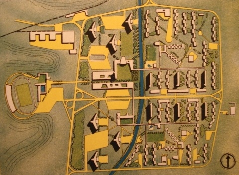 Proposta da TPA para a primeira etapa: duas unidades habitacionais e o Centro Cívico