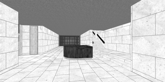 Museu de Arte Kimbell, vista interna, Fort Worth, Texas, EUA, 1972. Arquiteto Louis I. Kahn