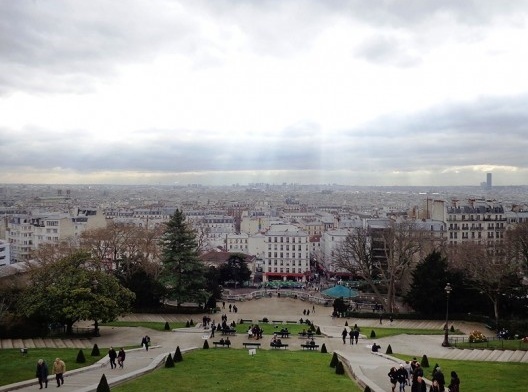 Vista de Paris a partir da Sacre-Coeur