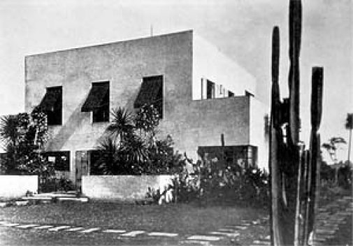 Casa Modernista na ocasião da inauguração