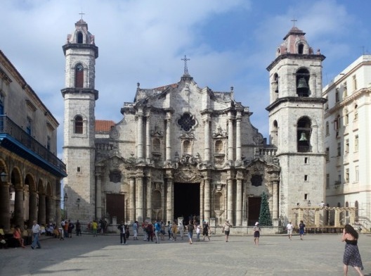 Plaza de la Catedral de San Cristobal de La Habana, janeiro 2015