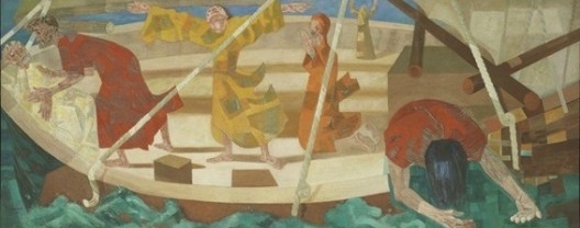 Candido Portinari, A tempestade acalmada (A barca de São Pedro), 1955. Óleo sobre tela