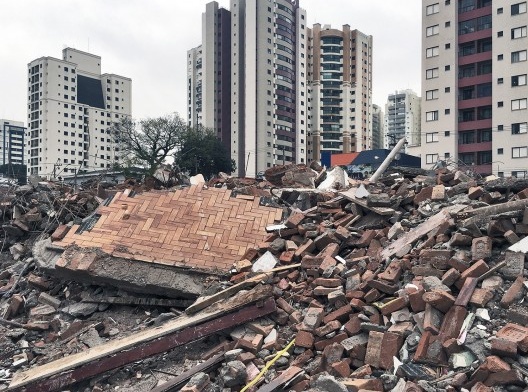 Sítio da antiga vila operária João Migliari, demolida no início de setembro de 2019