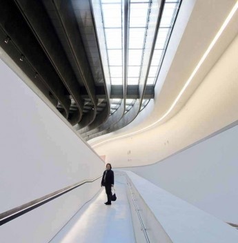 MAXXI – Museu de Arte e Arquitetura do Século XXI, Roma. Arquiteta Zaha Hadid
