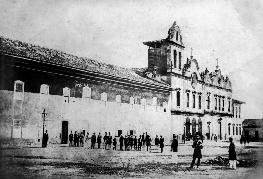 Largo São Francisco, Faculdade de Direito, Igrejas das Ordens Primeira e Terceira, 1862