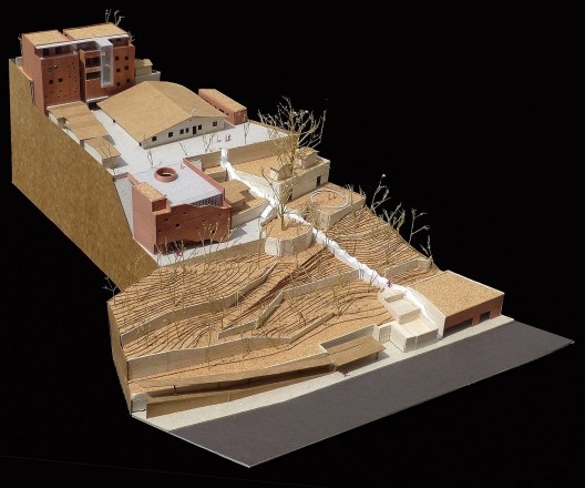 Casa de Òsùmàrè, maquete, Salvador, 2017. Escritório Brasil Arquitetura