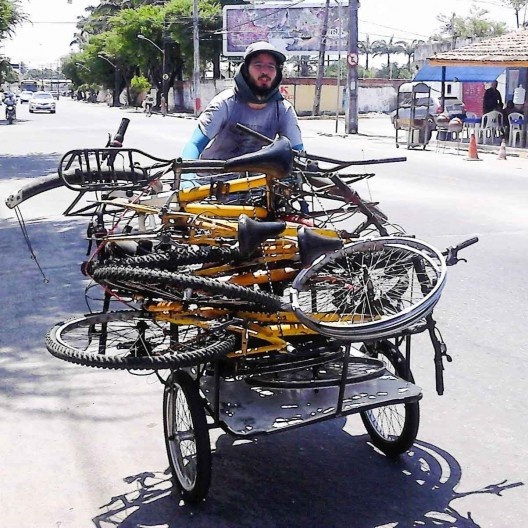 Ciclofaixinha e carrofaixão