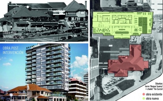 Torre anexada al chalet Roque Suárez