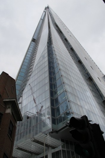 Vistas do arranha-céu The Shard of Grass de Renzo Piano