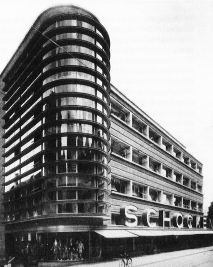 Erich Mendelsohn; Magazine Schocken, Stuttgart, 1926-1928